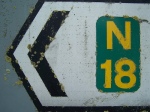 The N18: Motorway adjoining JJ's farm